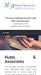 Mobile Screenshot of huttoassociates.com